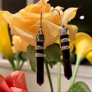 Vince Camuto Semi-Precious Stone Drop Earrings